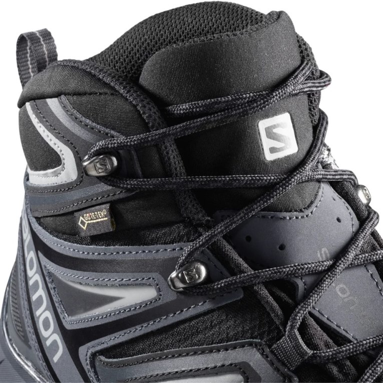 Salomon X Ultra 3 Mid GTX Men's Hiking Boots Black | CA 14L95